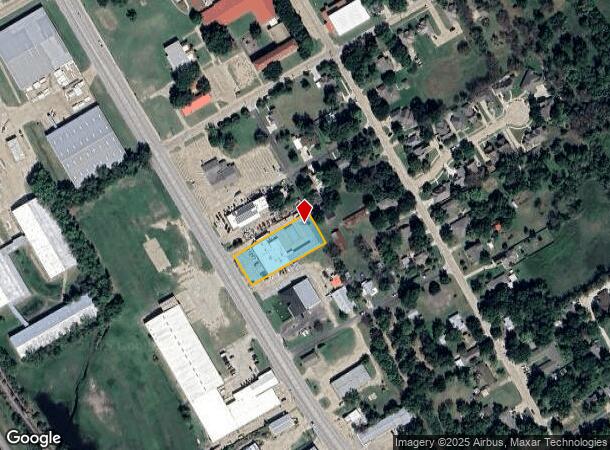 904 S Kaufman St, Ennis, TX Parcel Map
