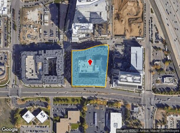  6950 E Chenango Ave, Denver, CO Parcel Map