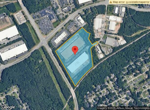  752 Winer Industrial Way, Lawrenceville, GA Parcel Map