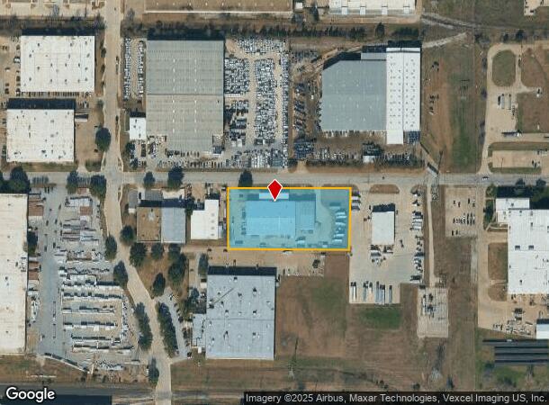  3212 Pinewood Dr, Arlington, TX Parcel Map