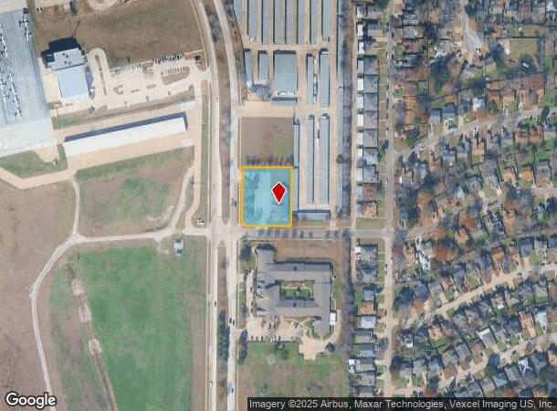  5409 S Collins St, Arlington, TX Parcel Map