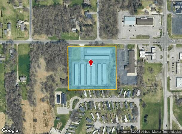  5510 W Sample St, South Bend, IN Parcel Map