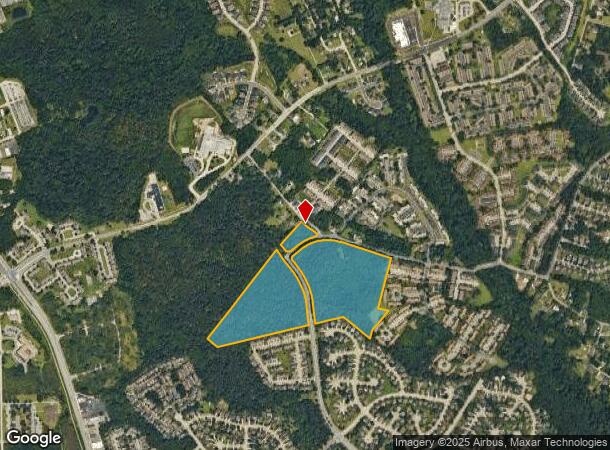 Jacobs Rd, Severn, MD Parcel Map