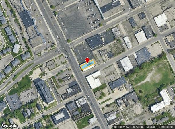  14006 Woodward Ave, Highland Park, MI Parcel Map