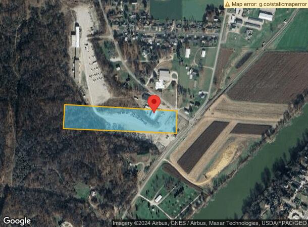  2417 Waterford Rd, Marietta, OH Parcel Map