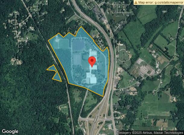  500 Borla Dr, Johnson City, TN Parcel Map