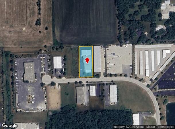  203 Commercial Dr, Yorkville, IL Parcel Map