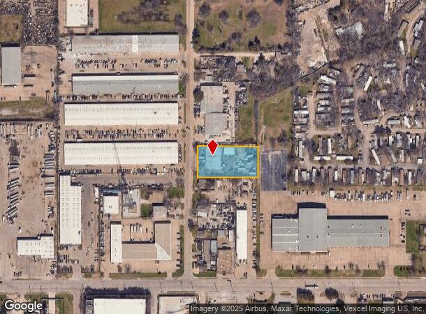 1720 Peters Rd, Irving, TX Parcel Map