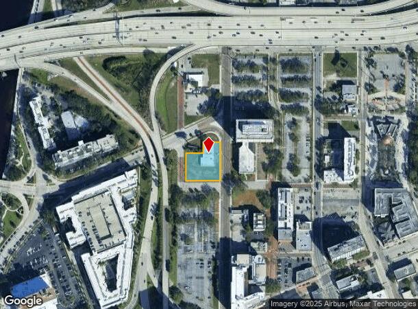 1312 N Tampa St, Tampa, FL Parcel Map