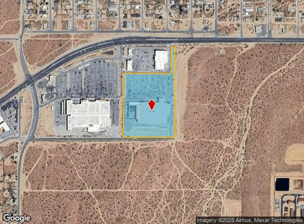  58705 29 Palms Hwy, Yucca Valley, CA Parcel Map