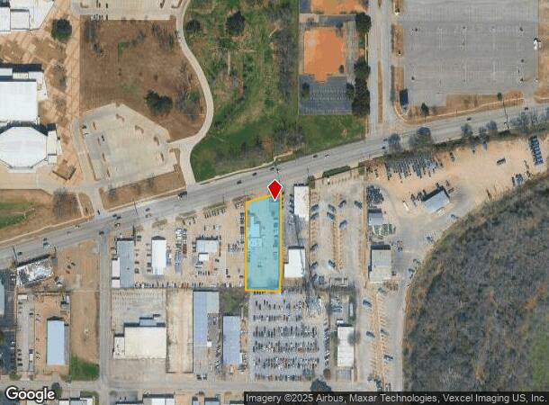 1204 E Division St, Arlington, TX Parcel Map
