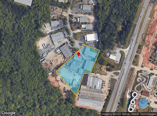 180 Walter Way, Fayetteville, GA Parcel Map