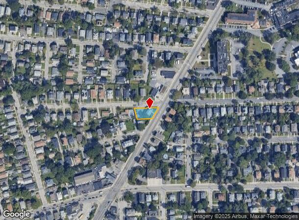 107 Warwick Ave, Cranston, RI Parcel Map