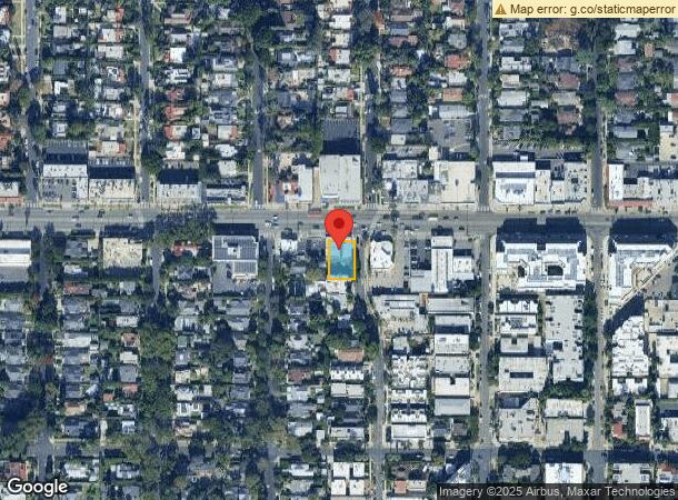  7650 W Sunset Blvd, Los Angeles, CA Parcel Map