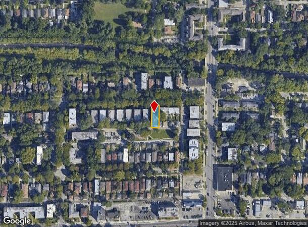  1324 Brummel St, Evanston, IL Parcel Map