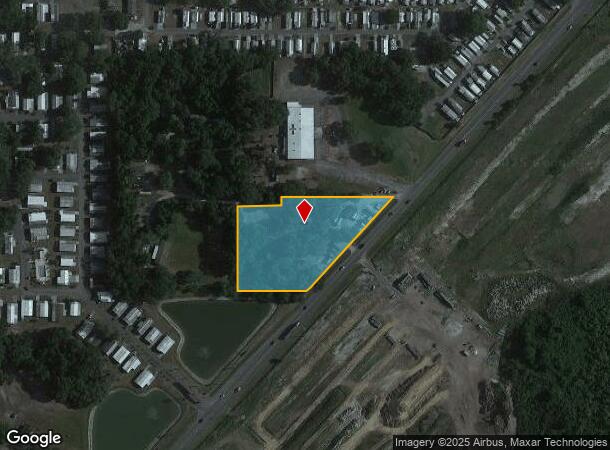  3161 Gall Blvd, Zephyrhills, FL Parcel Map