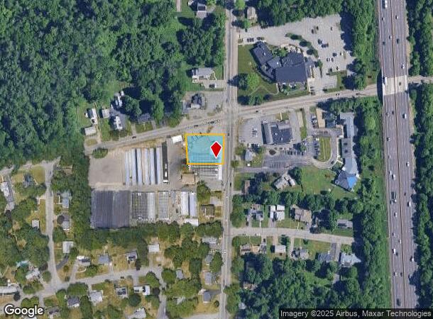  543 Pearl St, Brockton, MA Parcel Map