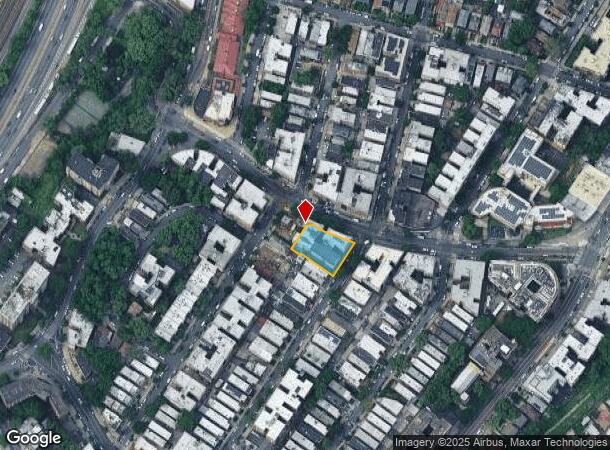 150 W Burnside Ave, Bronx, NY Parcel Map