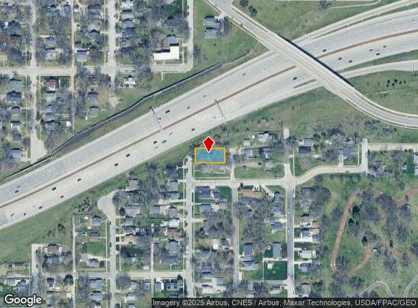  955 24Th St, Des Moines, IA Parcel Map