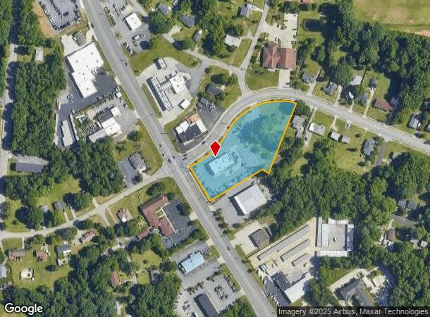2928 N Main St, High Point, NC Parcel Map