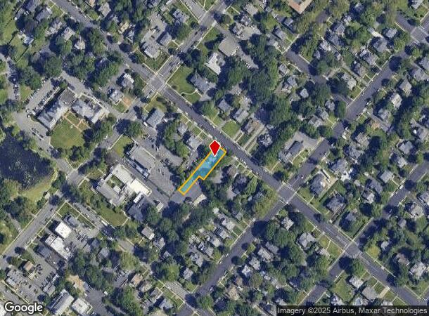  128 S Euclid Ave, Westfield, NJ Parcel Map