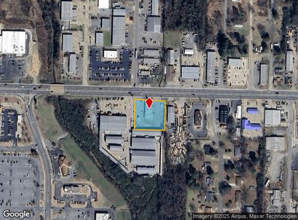 1305 E Oak St, Conway, AR Parcel Map