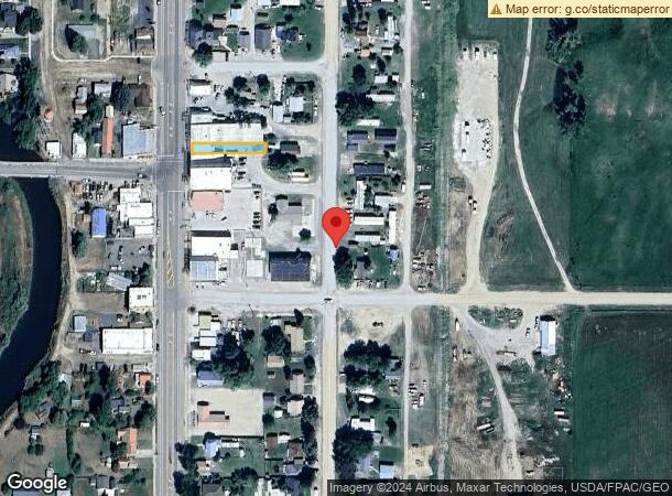  107 N Madison St, Twin Bridges, MT Parcel Map