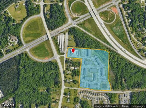  5740 Ruffin Rd, Jamestown, NC Parcel Map