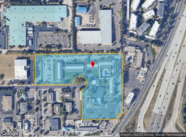 505 Popes Bluff Trl, Colorado Springs, CO Parcel Map