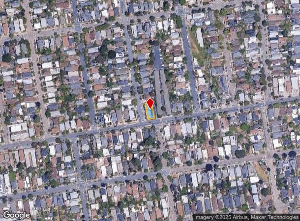 2455 Bonar St, Berkeley, CA Parcel Map