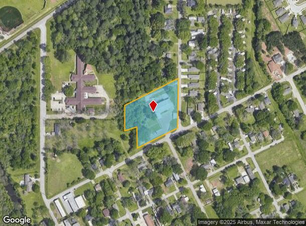  402 Carrell St, Tomball, TX Parcel Map