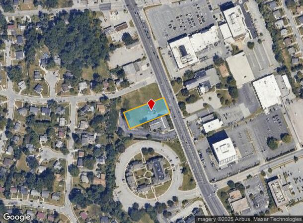 1406 York Rd, Lutherville Timonium, MD Parcel Map