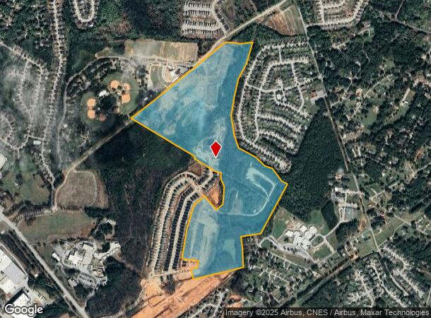 Se Main St, Simpsonville, SC Parcel Map