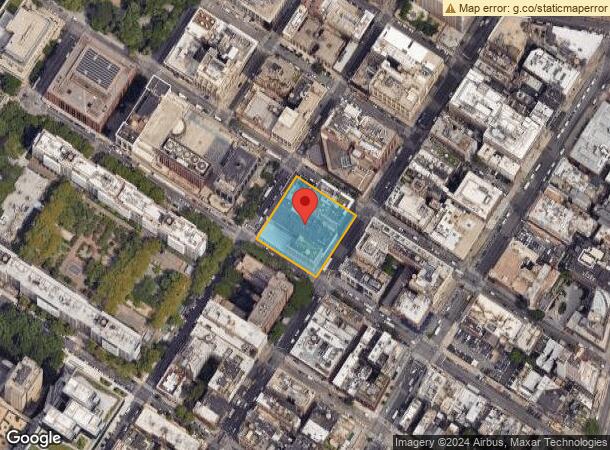  14 W 4Th St, New York, NY Parcel Map