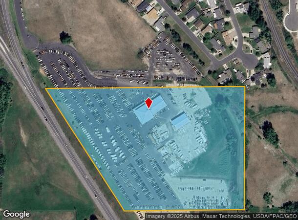 1121 S Frontage Rd, Deer Park, WA Parcel Map