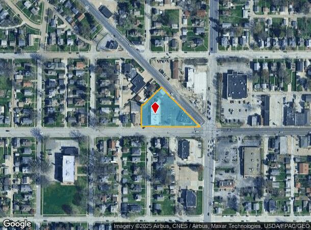  1724 W Locust St, Davenport, IA Parcel Map
