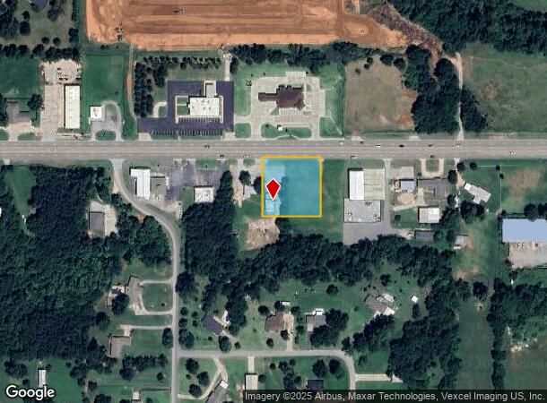 5318 E Highway 37, Tuttle, OK Parcel Map