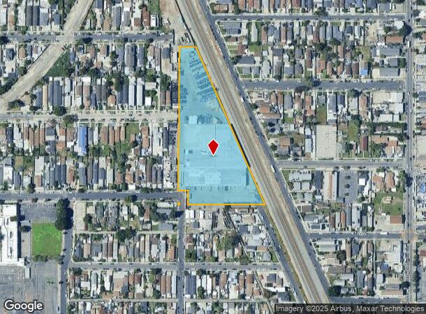  1710 E 111Th St, Los Angeles, CA Parcel Map