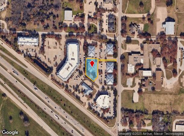  1130 N Carroll Ave, Southlake, TX Parcel Map