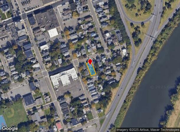 182 Hawley St, Binghamton, NY Parcel Map