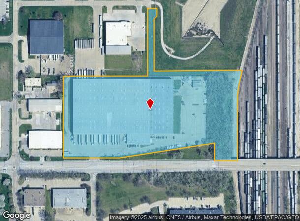 1800 Guthrie Ave, Des Moines, IA Parcel Map