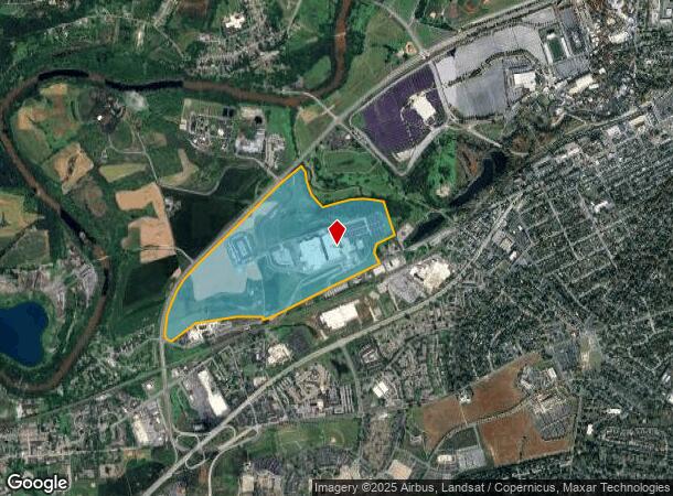  1033 Olde W Chocolate Ave, Hershey, PA Parcel Map