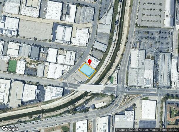  3644 Eastham Dr, Culver City, CA Parcel Map