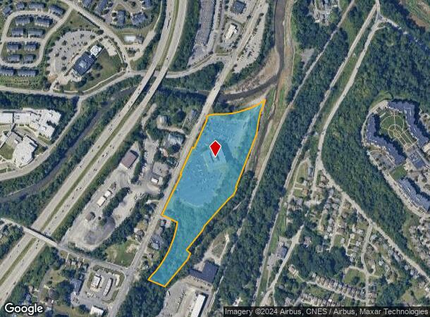  1370 Washington Pike, Bridgeville, PA Parcel Map