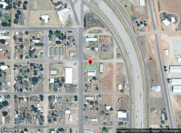 1406 Avenue D, Abernathy, TX Parcel Map