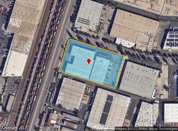 2550 E El Presidio St, Long Beach, CA Parcel Map