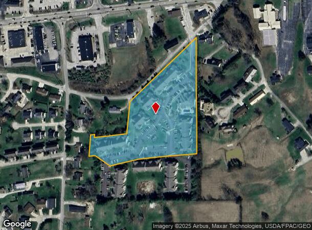  3925 Sable Point Dr, Hurricane, WV Parcel Map