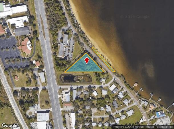  2918 Pineapple Ave, Melbourne, FL Parcel Map