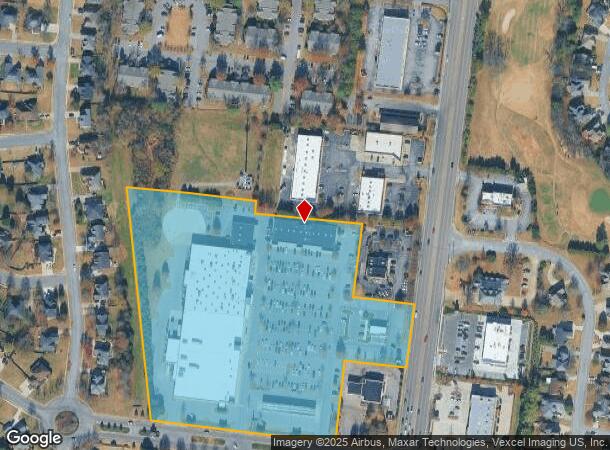 2910 S Church St, Murfreesboro, TN Parcel Map