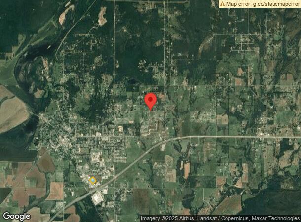  1206 S Lee St, Fort Gibson, OK Parcel Map